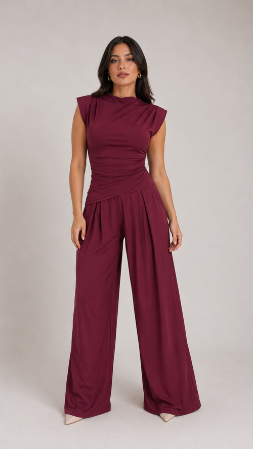 Completo Isabella Bordeaux Élégance